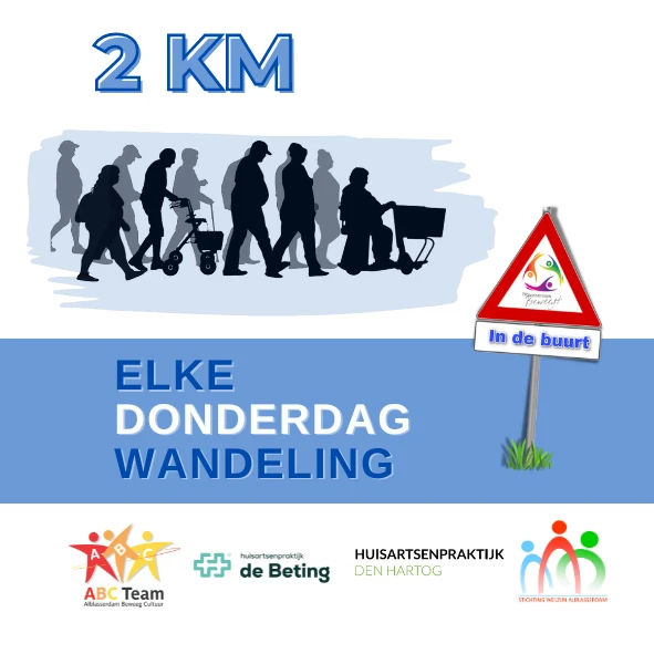 2k Wandelgroep (aangepast tempo)