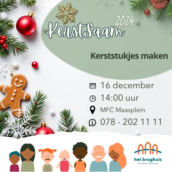 Kerststukjes maken