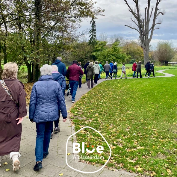 Wekelijkse welzijnswandeling