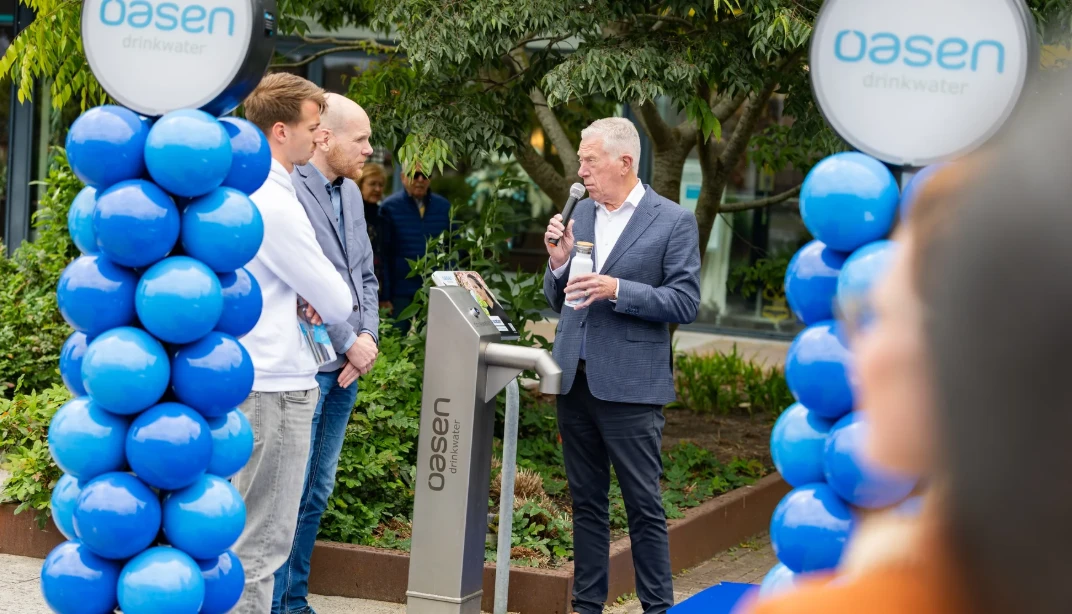 Gratis drinkwater op het Raadhuisplein